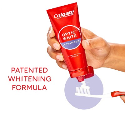 Colgate Optic White Adv Whitening Toothpaste Icy Fresh 3.2oz/3pk - Imperfect Box
