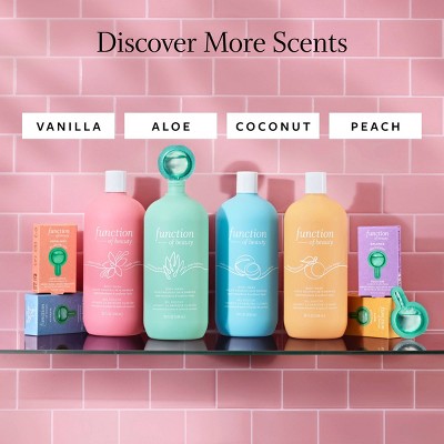 Function of Beauty; Custom Body Wash; Refreshing; Aloe 22oz - Imperfect Container