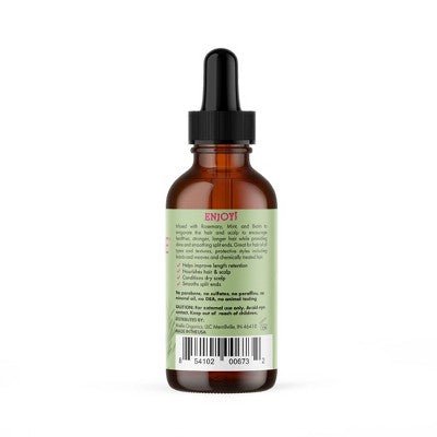 Mielle Organics Rosemary Mint Scalp & Strengthening Hair Oil 2 fl oz - Imperfect Container