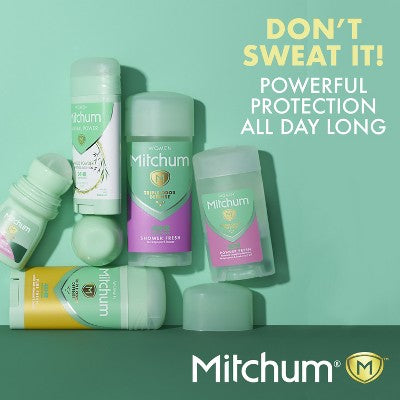 Mitchum Triple Odor Defense Gel Deodorant Shower Fresh 3.4oz/2pk - New