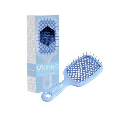 UNbrush Detangler Hair Brush Periwinkle Light Blue - Imperfect Box