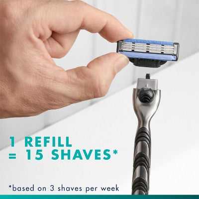 Gillette Mach3 Men Razor Blade Refills 4ct - New