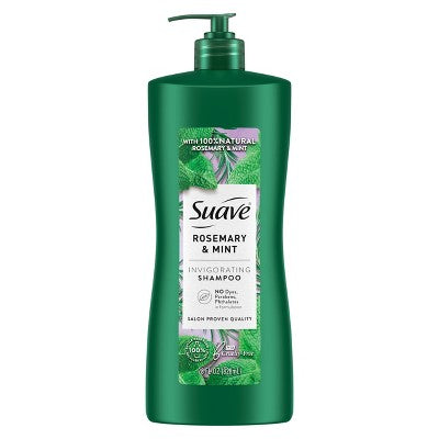 Suave Invigorating Pump Shampoo Rosemary & Mint - 28 fl oz