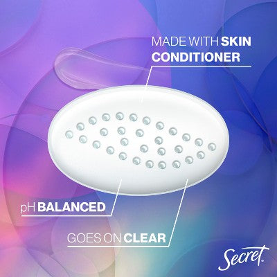 Secret Fresh Clear Gel Deodorant Relaxing Lavender 2.6oz/2pk - Imperfect Box