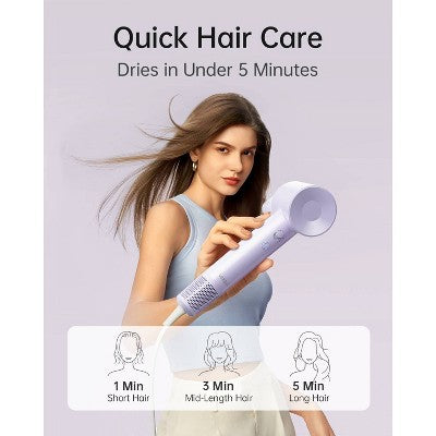 Laifen SE Lite Hair Dryer - Purple 1400 Watts - Imperfect Box