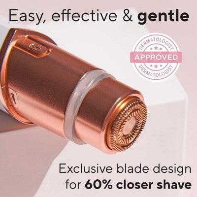 Finishing Touch Flawless Facial Hair Remover Electric Razor for Women Coral - Imperfect Box