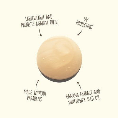 Sun Bum Revitalizing Air Dry Hair Cream 6 fl oz - Imperfect Container