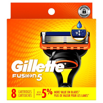 Gillette Fusion 5 Men's Razor Blade Refills 8ct - Imperfect Box