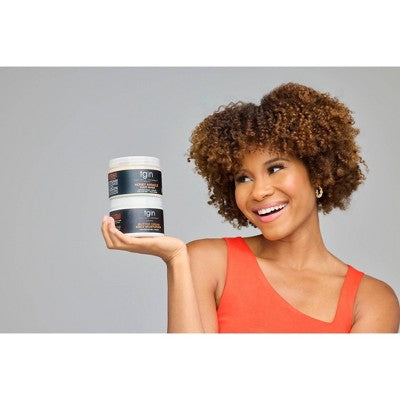 TGIN Honey Miracle Hair Mask with Raw Honey + Olive Oil Deep Conditioner 12 fl oz - Imperfect Container