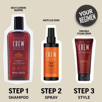 American Crew Fiber Hair Styling Cream 3.3 fl oz - New