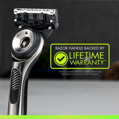 Gillette Labs Exfoliating Bar Razor + 2 Razor Blade Refills & Premium Magnetic Stand - Imperfect Box