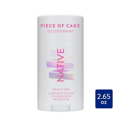 Native Limited Edition Solid Deodorant Vanilla Piece of Cake 2.65oz - Imperfect Container