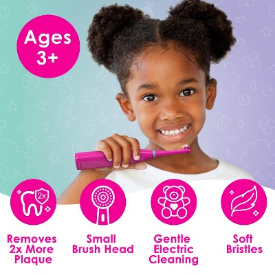 Brusheez Prancy the Pony Children's Electronic Kids Toothbrush Set - Imperfect Box