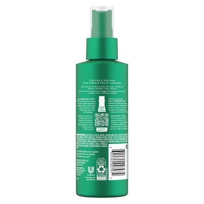 Nexxus Unbreakable Care for Fine & Thin Hair Root Lift Biotin Thickening Spray 6 fl oz - Imperfect container