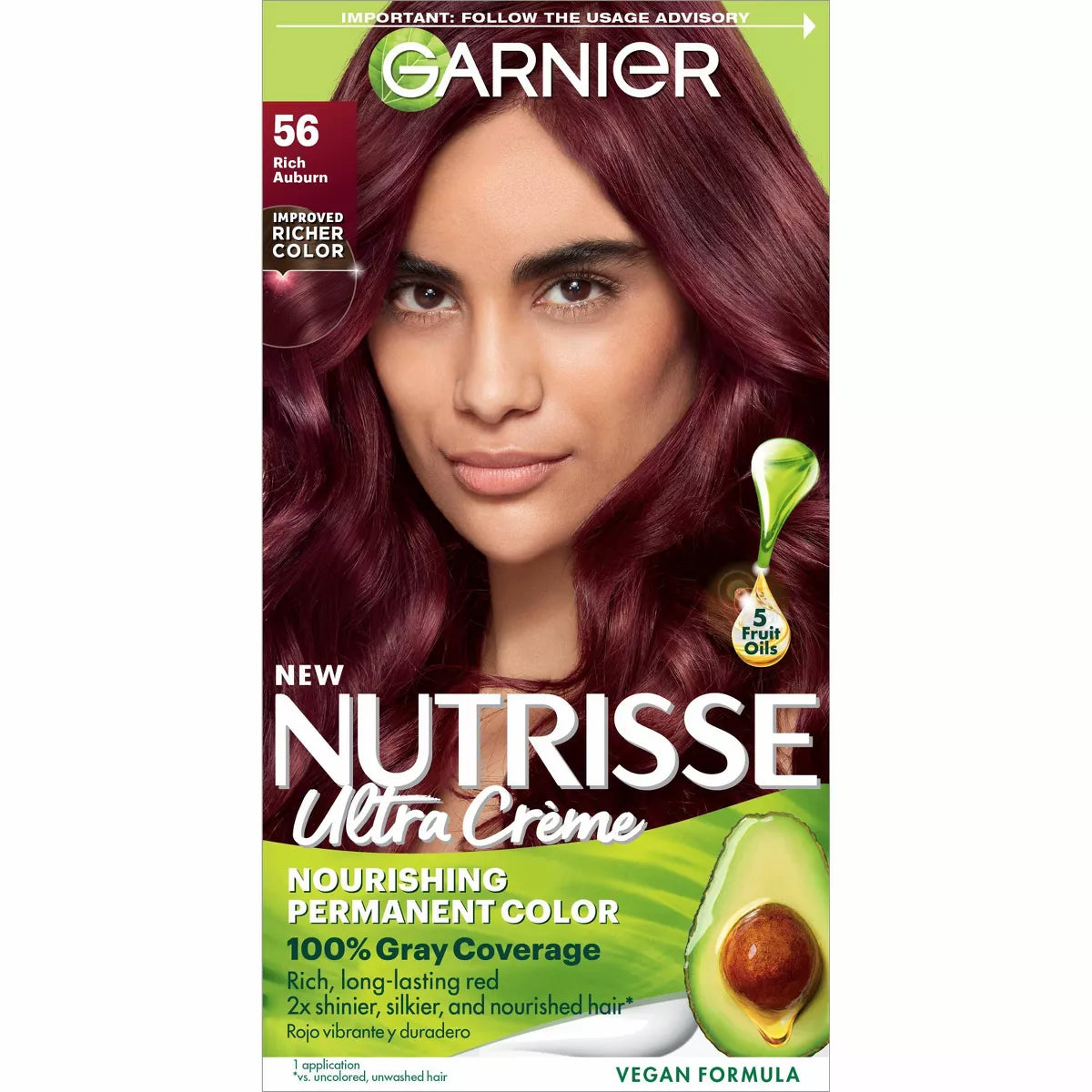 GARNIER Nutrisse Ultra Color Nourishing Hair Color Creme