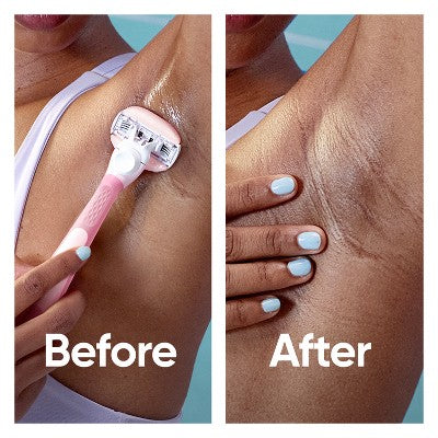 Venus Comfort Glide White Tea Women Razor Blade Refills 8ct - Imperfect Box