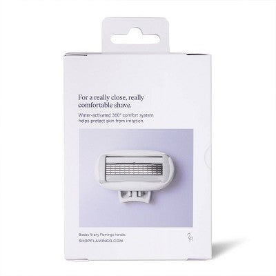 Flamingo Women's Razor Blade Refills 5 Blade Refill Cartridges 8ct - Imperfect Box