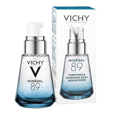 Vichy Mineral 89 Fortifying Daily Face Serum with Hyaluronic Acid 1.014 oz - Missing Box
