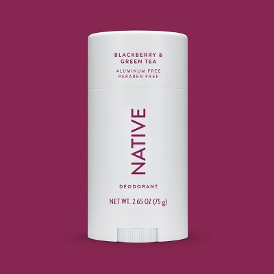 Native Solid Deodorant for Women & Men Blackberry & Green Tea 2.65oz - New