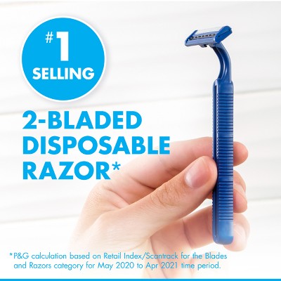 Gillette Sensor2 Base Fixed Head Men's Disposable Razors 18ct - Imperfect Box