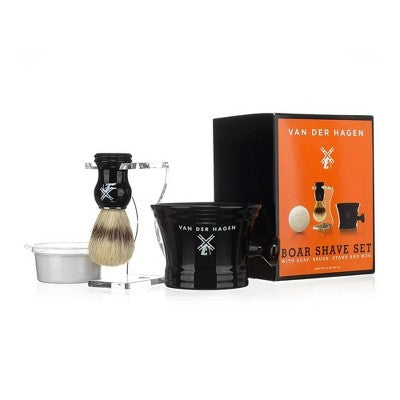 Van der Hagen Premium 4 Piece Shave Gift Set - Imperfect Box