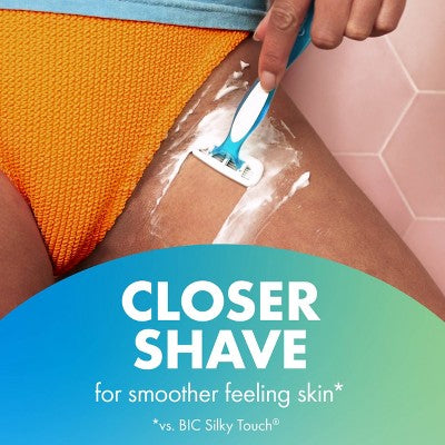 BiC Soleil Comfort Women's 4 Blade Disposable Razor 10ct - New