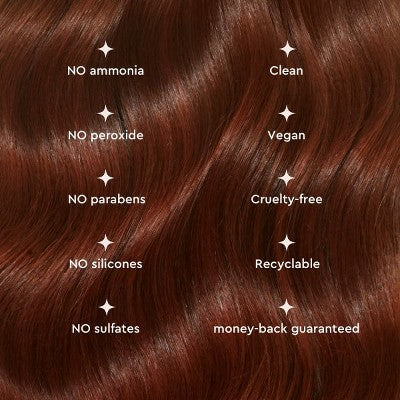 Glaze SuperGloss Color Conditioning Hair Gloss Glace; Cherry Vibrant Red 6.4 fl oz - Imperfect Container