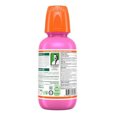 TheraBreath Kids Bubble Gum Mouthwash 10oz - New