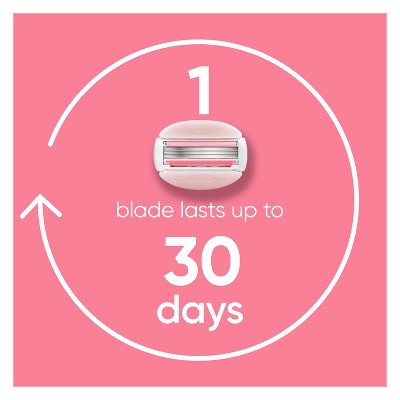 Venus Comfort Glide White Tea Women Razor Blade Refills 8ct - Imperfect Box