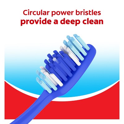 Colgate Extra Clean Full Head Toothbrush Medium 6ct - Imperfect Box