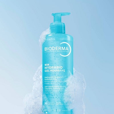 Bioderma Hydrabio Foaming Gel Facial Cleanser 400ml - New