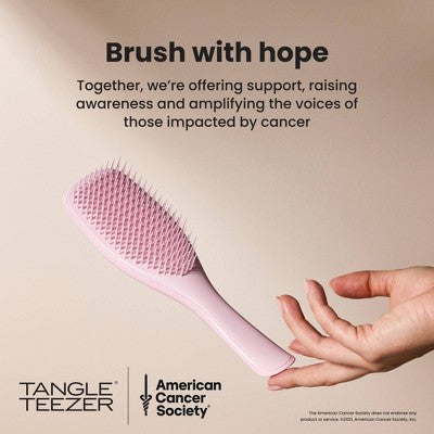 Tangle Teezer Plant Brush Naturally Curly Detangling Hair Brush Pastel Lemon - Imperfect Box
