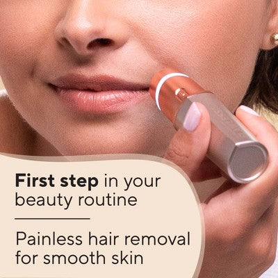 Finishing Touch Flawless Facial Hair Remover Electric Razor for Women Coral - New