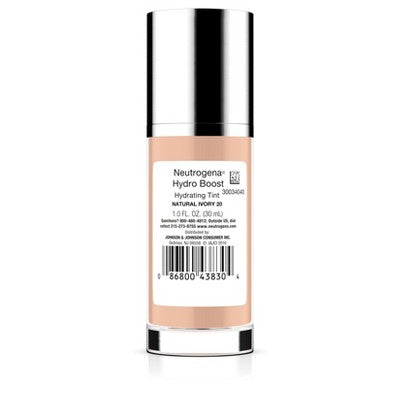 Neutrogena Hydro Boost Hydrating Tint Liquid Foundation 20 Ivory - Imperfect Container