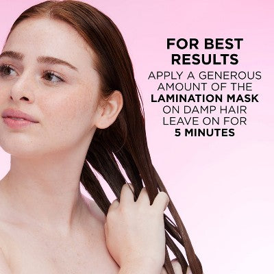 L'Oreal Paris EverPure Sulfate Free Hair Gloss Glossing Lamination Mask 5.1 fl oz - Imperfect Container