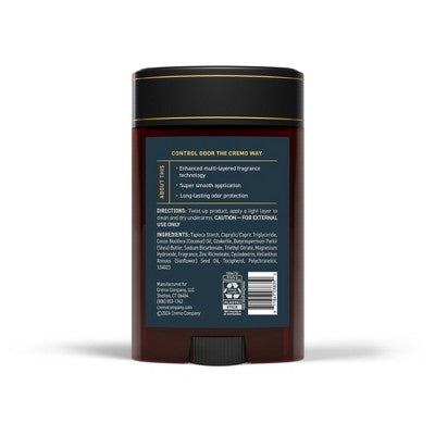 Cremo Solid Deodorant Palo Santo 2.65oz - New