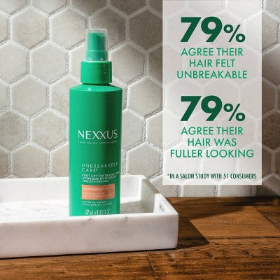 Nexxus Unbreakable Care for Fine & Thin Hair Root Lift Biotin Thickening Spray 6 fl oz - Imperfect container