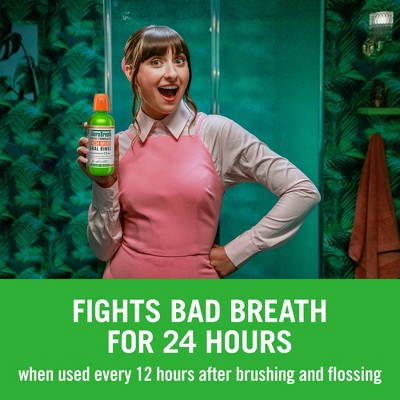 TheraBreath Fresh Breath Mouthwash Alcohol-Free Mild Mint 33.8 fl oz - New
