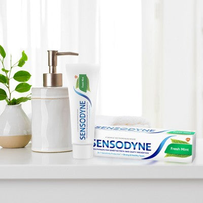 Sensodyne Fresh Mint Sensitivity Protection 2pk Toothpaste - New