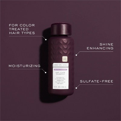 Kristin Ess+ Color Safe Moisturizing Shampoo Sulfate-Free UV Color Shield & Peptide Technology 10 fl oz - Imperfect Container