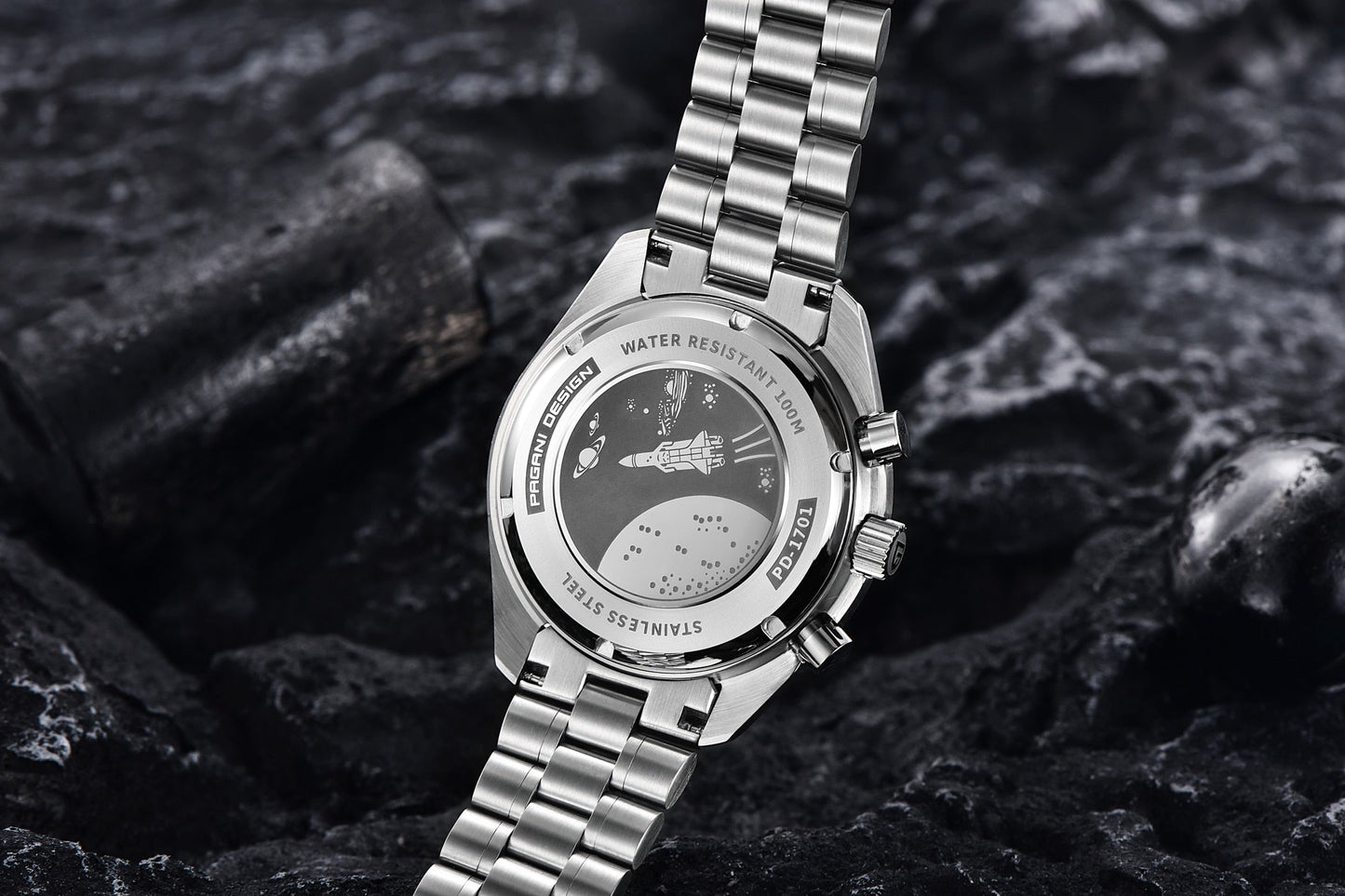 2023 New Men's Speed ChronoLux Quartz Watch: Luxury, Performance, and Elegance with Automatic Date and Sapphire Mirror