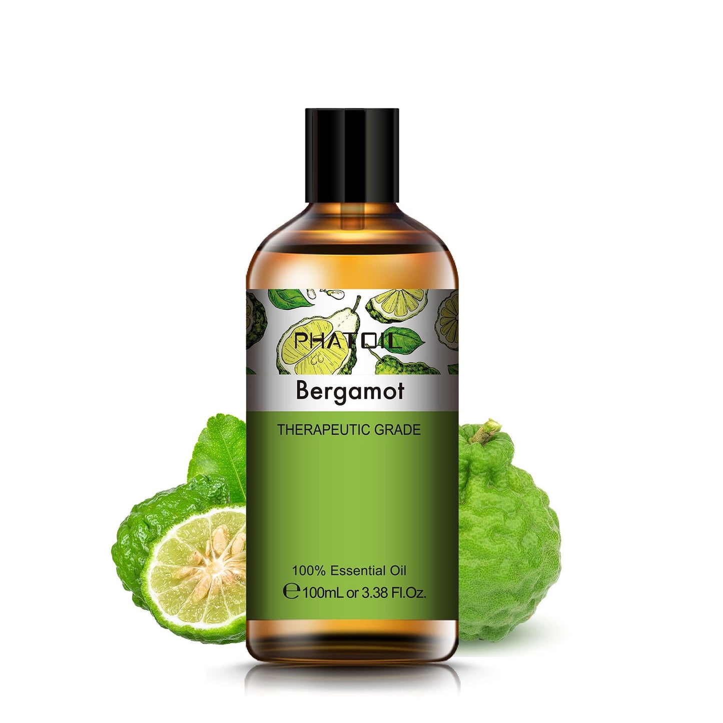 100ML Pure Natural Essential Oils Diffuser for Skin Care Rose Orange Lemon Lavender Rose Geranium Chamomile Avocado Aroma Oil