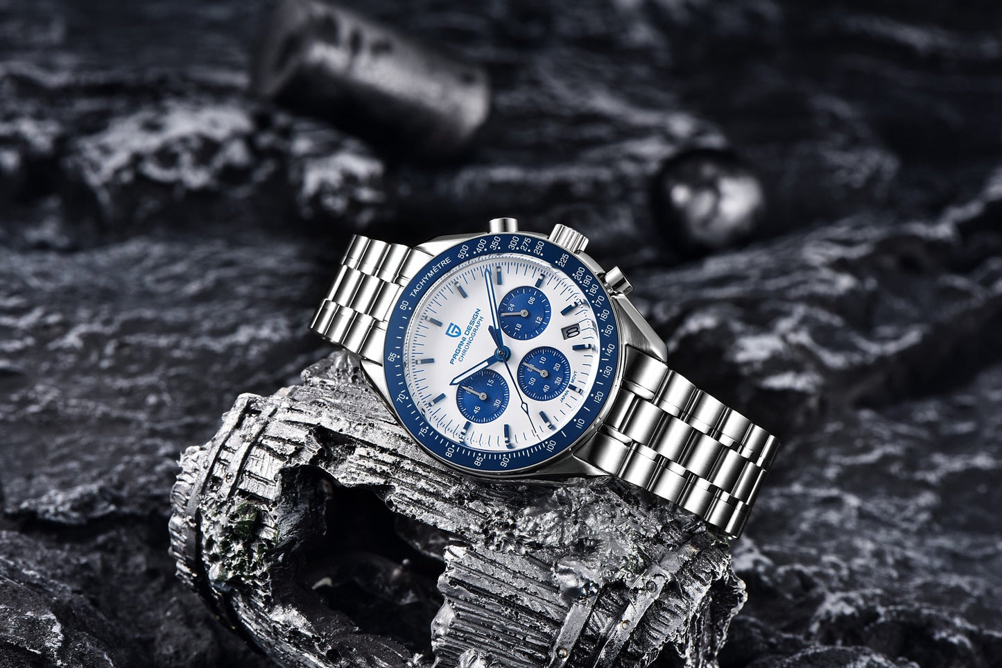 2023 New Men's Speed ChronoLux Quartz Watch: Luxury, Performance, and Elegance with Automatic Date and Sapphire Mirror