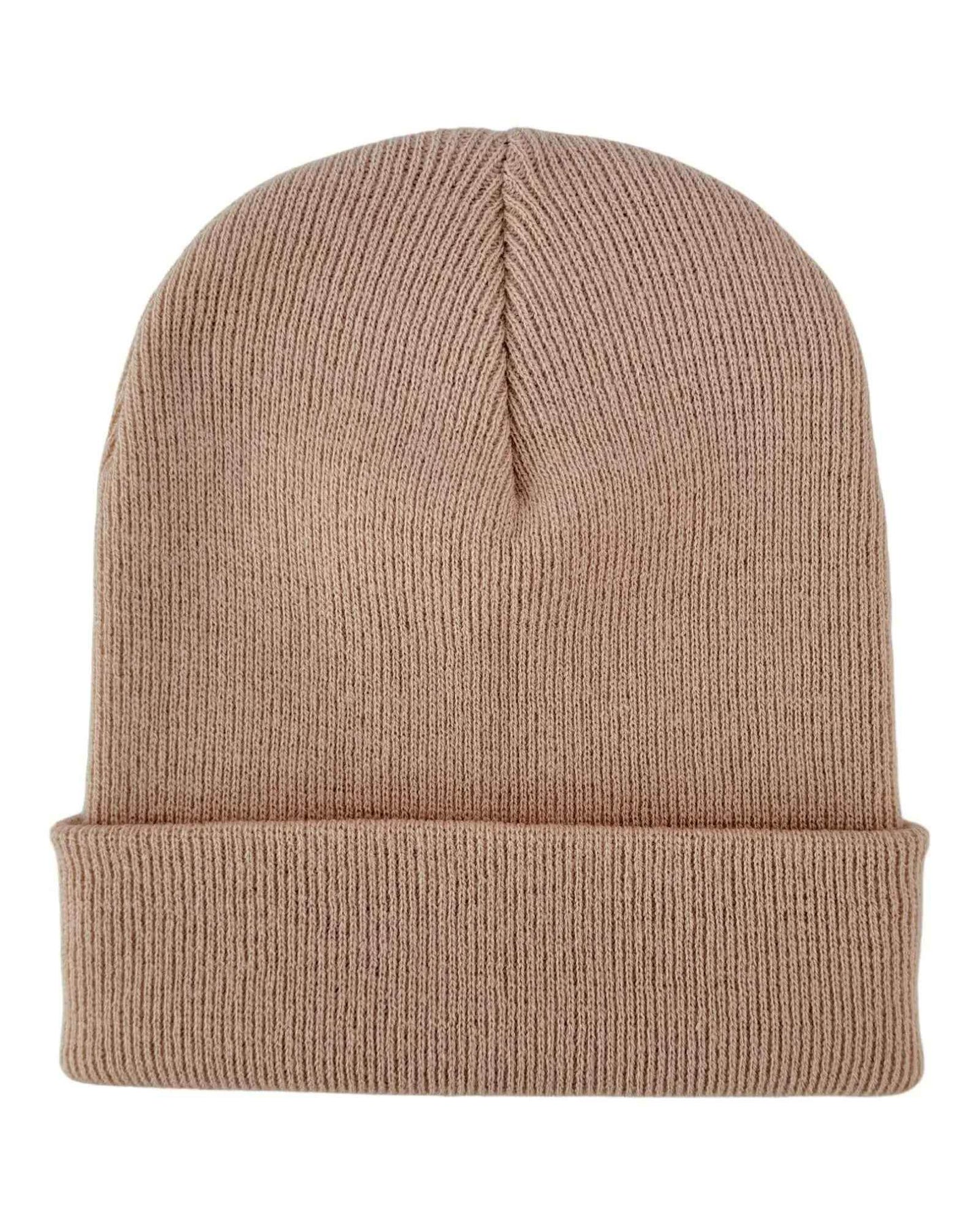 Classic Cuffed Beanie, Dune Beige