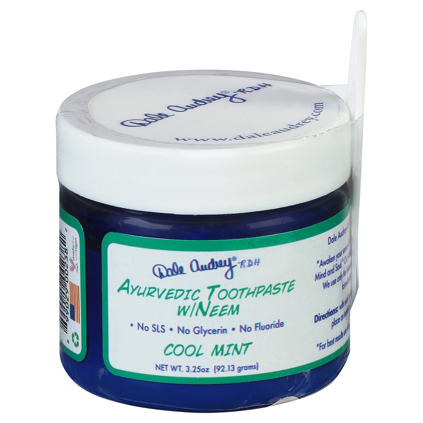 Dale Audrey TPST Cool Mint W/Neem Toothpaste - 3.2 Oz