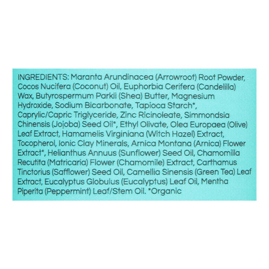 Zion Health Clydry Deodorant, Eucalyptus & Bold Mint - 2.8 Oz