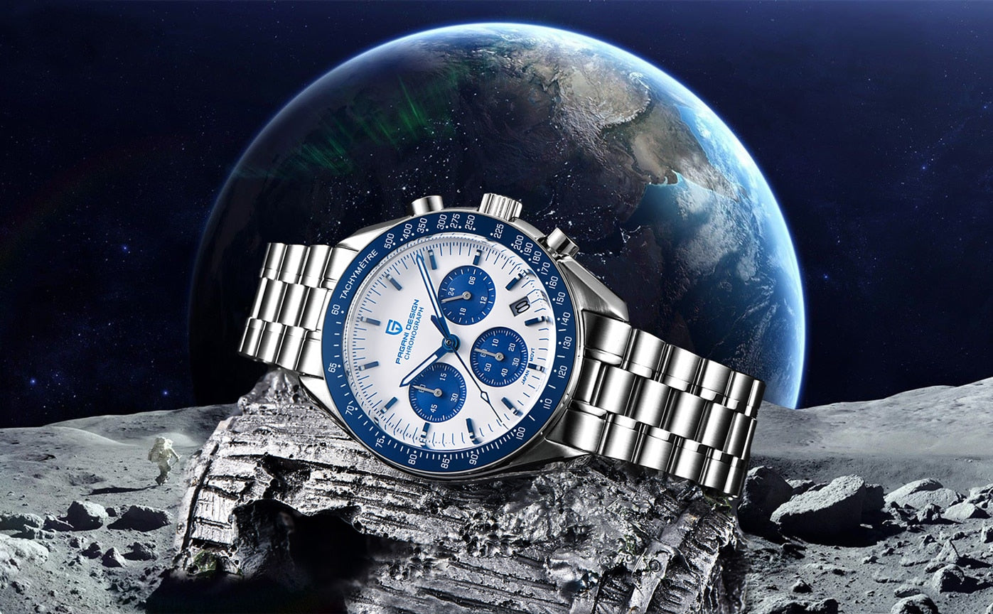 2023 New Men's Speed ChronoLux Quartz Watch: Luxury, Performance, and Elegance with Automatic Date and Sapphire Mirror