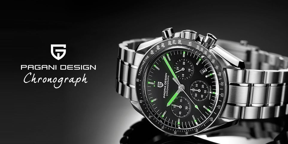 2023 New Men's Speed ChronoLux Quartz Watch: Luxury, Performance, and Elegance with Automatic Date and Sapphire Mirror