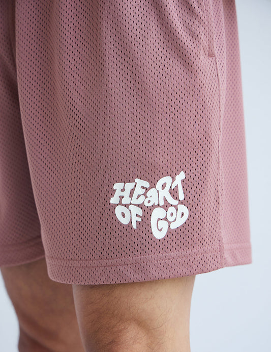Heart of God Unisex Mesh Short