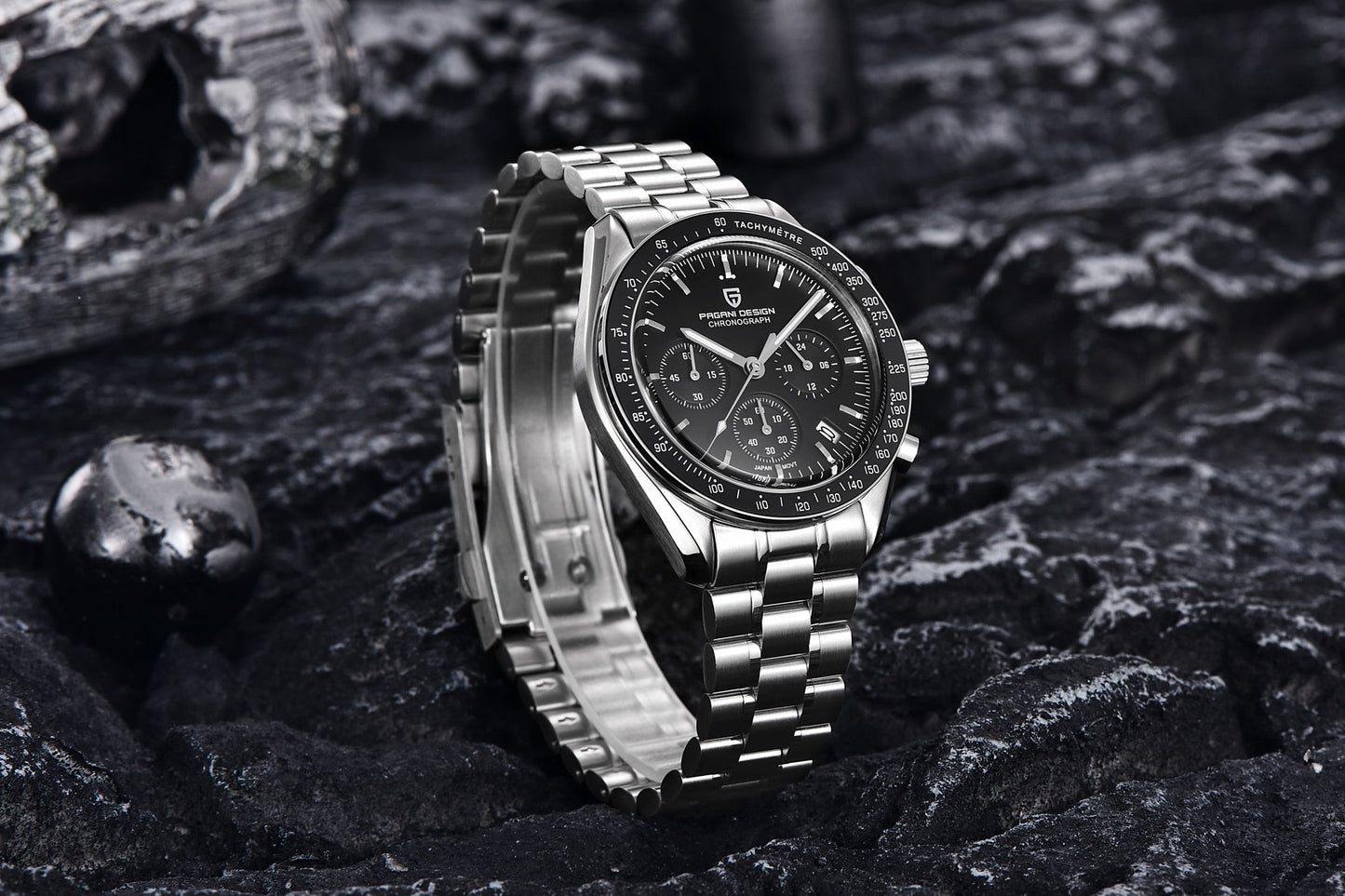 2023 New Men's Speed ChronoLux Quartz Watch: Luxury, Performance, and Elegance with Automatic Date and Sapphire Mirror